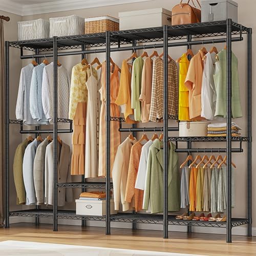 Clothes rack — 1150 lbs — white